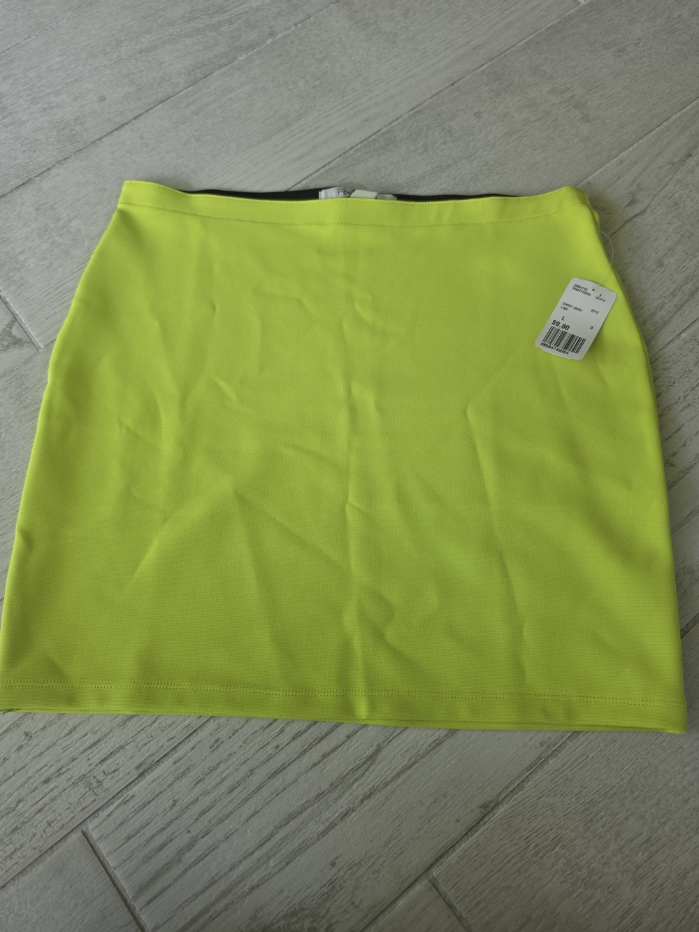 Forever 21 Neon Lime Mini Skirt